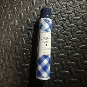 Bath & Body Works Gingham Moisturizing Mousse to Oil NEW RARE!